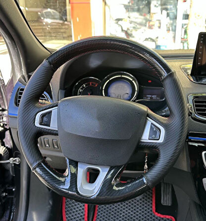 Renault Fluence Megane 3 Scenic Araca Özel Direksiyon Kılıfı Uyumlu AÇIKLAMAYI OKUYUNUZ