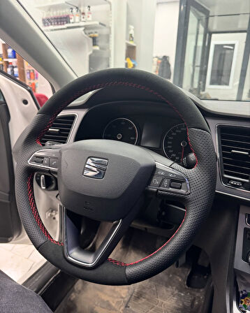 Seat ibiza style Araca Özel Direksiyon Kılıfı Uyumlu AÇIKLAMAYI OKUYUNUZ