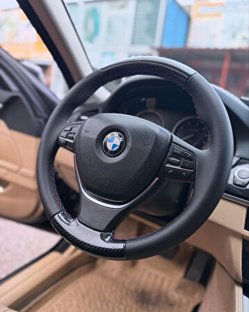 Bmw F10 Araca Özel Deri Direksiyon Kılıfı
