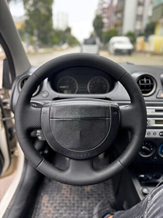 Ford Fusion Fiesta Araca Özgü Dikmeli Direksiyon Kılıfı ÇIKINTISIZ DİREKSİYONLARA UYGUNDUR