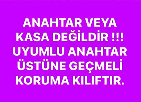 HONDA CİVİC FD6 CRV ACCORD  Uyumlu 2 TUŞLU ANAHTAR KORUMA KILIFI 2 RESİME BAKINIZ