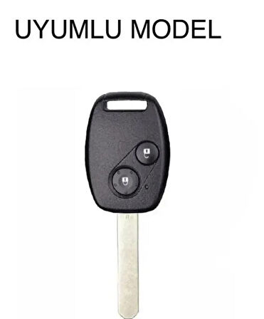 Honda Civic Fd6 Crv Accord Uyumlu 2 Tuşlu Silikon Anahtar Koruma Kılıfı Siyah Renk 2.RESİME BAKINIZ