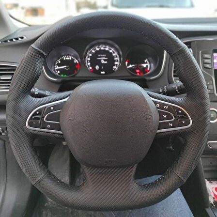 Megane 4 Araca Özel Direksiyon Kılıfı