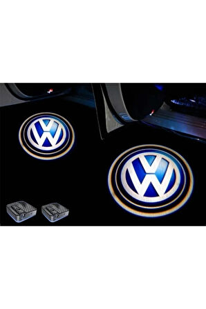 Volkswagen Araçları Kapı Altı Led Logo Mesafe Sensörlü Yeni Nesil