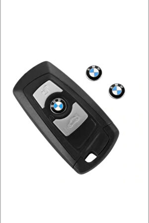 BMW İçin 4 Adet Araç Anahtar Logo Amblemi (11mm)