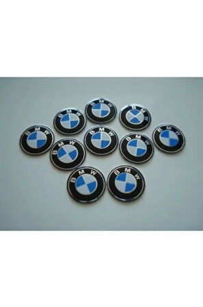 BMW İçin 4 Adet Araç Anahtar Logo Amblemi (11mm)