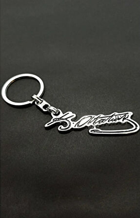 Mustafa Kemal Atatürk İmzalı Metal Anahtarlık