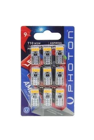 Photon Led B9 Blister Turuncu Led 9 Adet Ph7010na