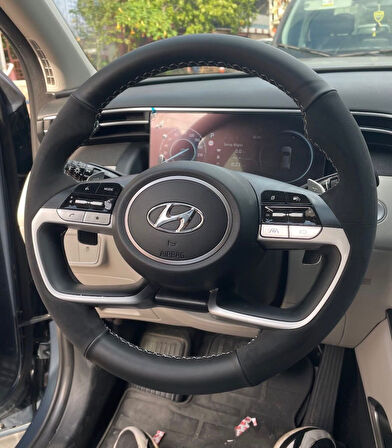 Hyundai İ20 2020-2024 Araca Özel Direksiyon Kılıfı (F1 OLMAYAN Araçlara Uyumludur)