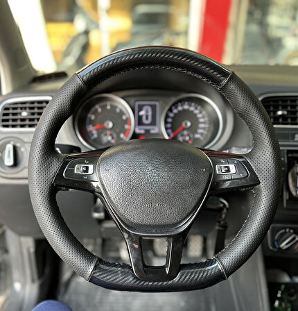 Golf 7 Jetta Passat Tiguan Polo F1 Araca Özel Direksiyon Kılıfı AÇIKLAMIMIZI OKUYUNUZ!