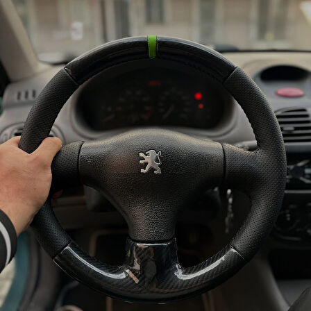 Peugeot 206 1999-2003 Araca Özel Direksiyon Kılıfı AÇIKLAMIMIZI OKUYUNUZ!