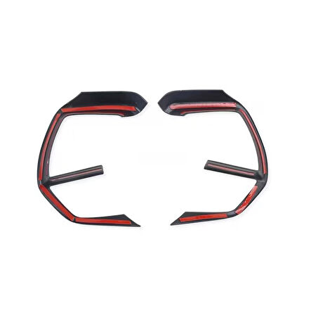 Hyundai i20 Elentra Bayon 2020-2024 Karbon Görünümlü Direksiyon Kapak 