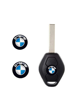 Bmw İçin  Araç Anahtar Logo Amblemi Çap: 11 Mm +A KALİTE 2 Adet