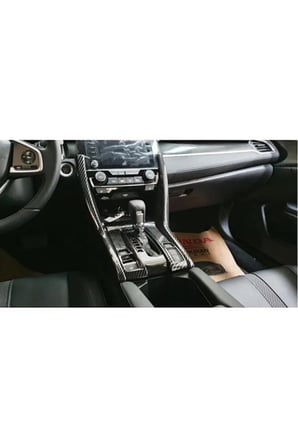 Honda Civic FK7 -FC5 Uyumlu Vites U Çerçeve Tam Kaplama Karbon