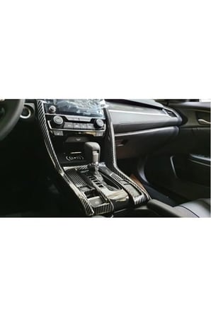 Honda Civic FK7 -FC5 Uyumlu Vites U Çerçeve Tam Kaplama Karbon