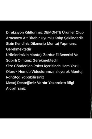 OPEL CORSA C COMBO ARACA ÖZEL DİREKSİYON KILIFI TURUNCU İPLİ