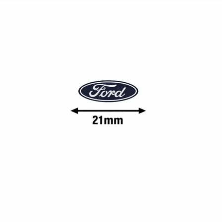 FORD Fiesta Fusion connect Transit Kumanda Anahtar LOGO DAMLA ETİKET Elips 2 ADET