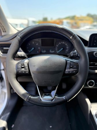 FORD focus, fiesta,Ford Transit 2020 2024 Araca Özel Orijinal Kaplama Deri Direksiyon Kılıfı