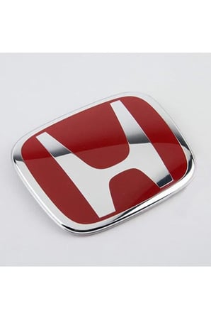  Honda civic fb7 Arka panjur logosu arması kırmızı logo 2012 / 2016