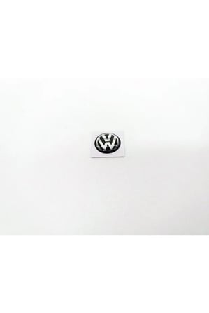 Volkswagen 12 mm Vw Anahtar Logosu, Anahtar Arması (4 Adet)