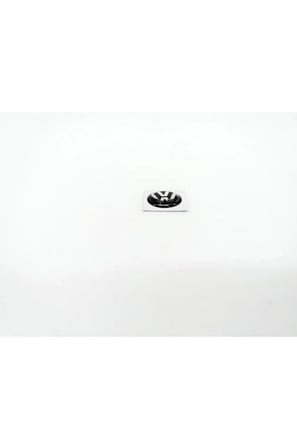 Volkswagen 12 mm Vw Anahtar Logosu, Anahtar Arması (4 Adet)