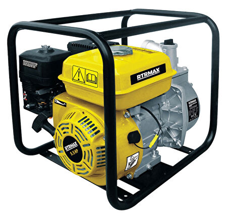 RTRMAX BENZİNLİ SU POMPASI 6.5 HP 26 MT 2''