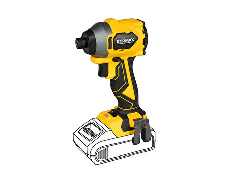 RTRMAX KÖMÜRSÜZ AKÜLÜ TORKLU VİDALAMA 230 NM(AKÜSÜZ) X-LİON