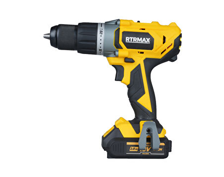 RTRMAX RTX1820 AKÜLÜ DARBELİ MATKAP 50 NM 2*2 AH AKÜ X-LİON