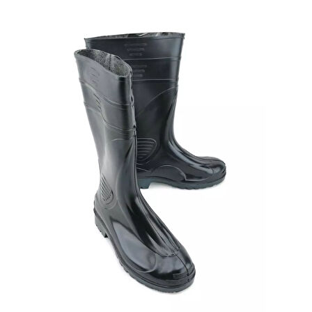 GEZER UZUN SİYAH ÇİZME 43 NO