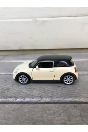 Welly Mini Cooper Diecast Metal Araba Model Araba Oyuncak Araba Çek Bırak Araba 11 Cm
