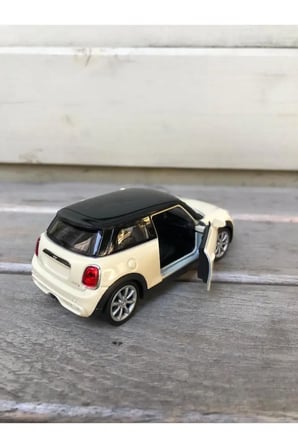 Welly Mini Cooper Diecast Metal Araba Model Araba Oyuncak Araba Çek Bırak Araba 11 Cm
