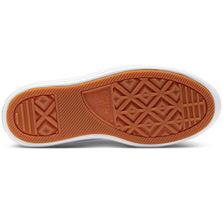 Chuck Taylor All Star Move Canvas Platform Kadın Beyaz Sneaker Ayakkabı 570257C