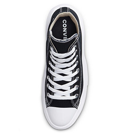 Chuck Taylor All Star Move Platform Kadın Siyah Sneaker Ayakkabı 568497C