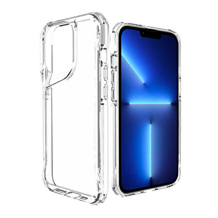 Smcase iPhone 13 Pro Max Kılıf Tmax Hybrid Airbag Silikon