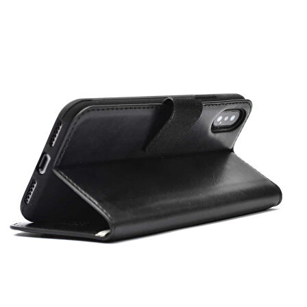 Gpack Xiaomi Poco C40 Kılıf Kar Delüx Cüzdan Kartvizitli Standlı Kopçalı