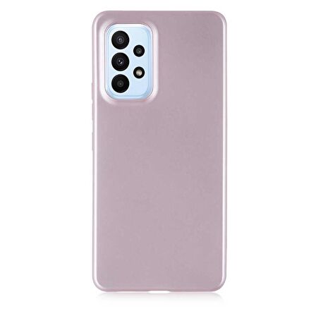 Smcase Samsung Galaxy A73 Kılıf Mat Premier Silikon  Nano Ekran Koruyucu