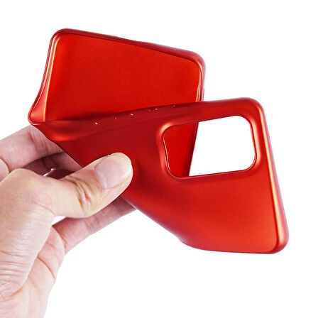 Smcase Samsung Galaxy A73 Kılıf Mat Premier Silikon  Nano Ekran Koruyucu