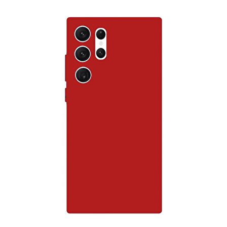 Smcase Samsung Galaxy S22 Ultra 5g Kılıf Kamera Korumalı Biye Silikon