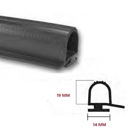 SOĞUK ODA KAPI CONTASI OR-K4 (EPDM-SİYAH)