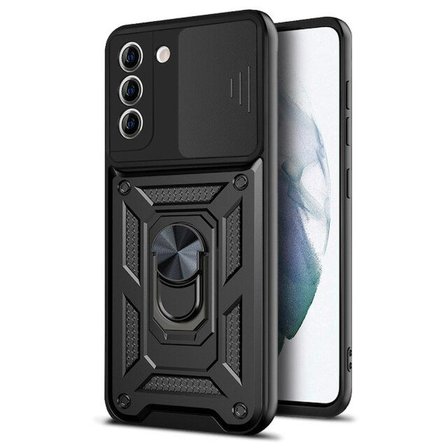 Gpack Samsung Galaxy S20 FE Kılıf Tank Aramid Sürgülü Vega YüzüklüNano 