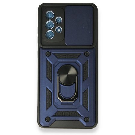 Gpack Samsung Galaxy A72 Kılıf Tank Aramid Sürgülü Vega YüzüklüNano 