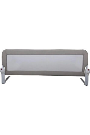 Babydoor Bebek Güvenlik Yatak Bariyeri 120 Cm Gri Fileli Katlanabilir