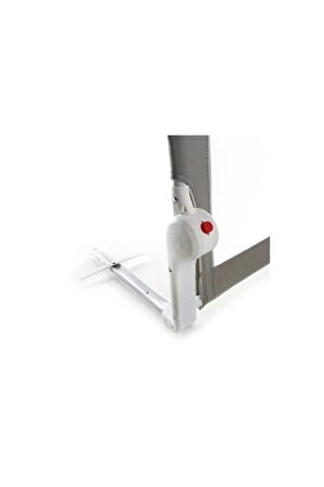 Babydoor Bebek Güvenlik Yatak Bariyeri 120 Cm Gri Fileli Katlanabilir