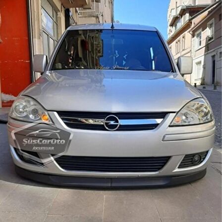 Opel Combo C 2002–2012 Uyumlu Üniversal Astra H lip Esnek Ön Lip 2 Parça Tampon Altı Dil Karlık Ön Ek