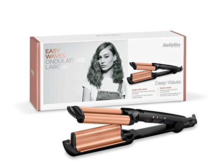 BaByliss W2447E Deep Waves Siyah Su Dalgası Saç Maşası