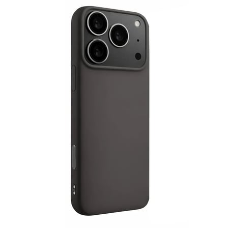 Apple iPhone 17 Pro Max Nano içi Kadife Silikon - Gri