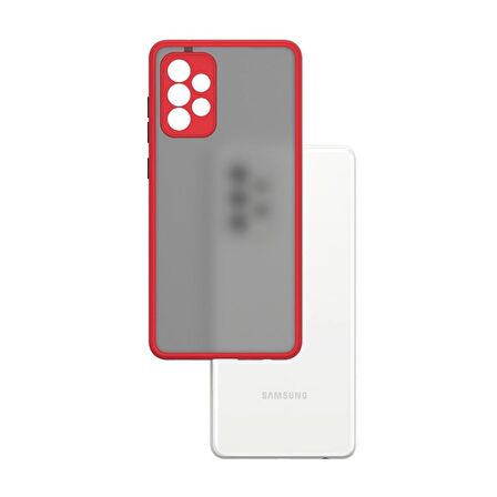 Smcase Samsung Galaxy A73 Kılıf Hux Kamera Korumalı Silikon