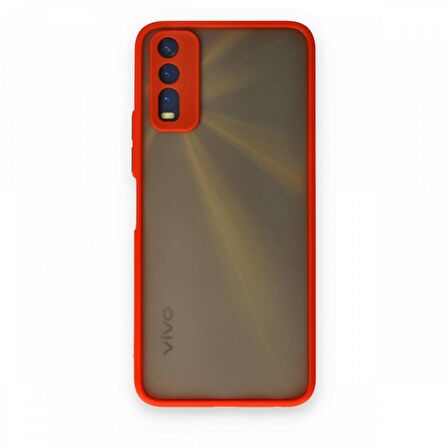 Smcase VİVO Y20 Kılıf Hux Kamera Korumalı Silikon