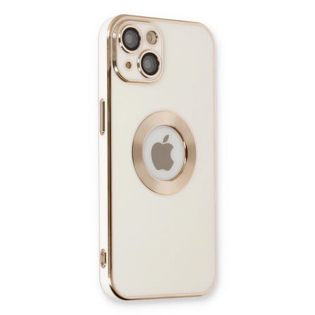 Apple iPhone 14 Plus Kılıf Store Silikon - Beyaz