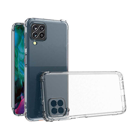 Smcase Samsung Galaxy M33 Kılıf Kamera Korumalı Tpu Silikon